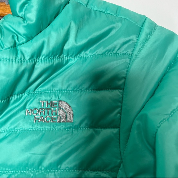 North Face Mossbud reversible girls jacket 14/16 - Picture 11 of 12